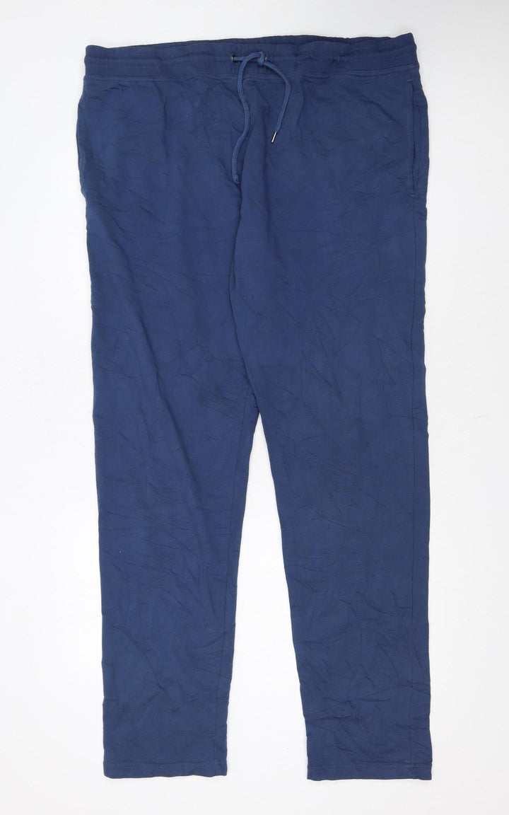 Marks and Spencer Men's Blue 2XL Jogger Trousers