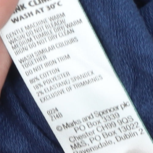 Marks and Spencer Men's Blue 2XL Jogger Trousers