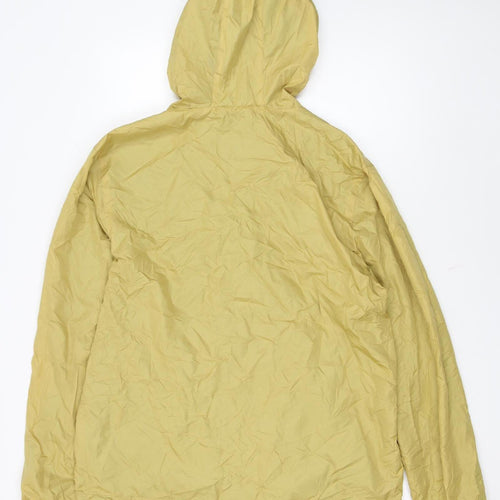 Threadbare Men's Yellow XL Windbreaker Hooded Jacket