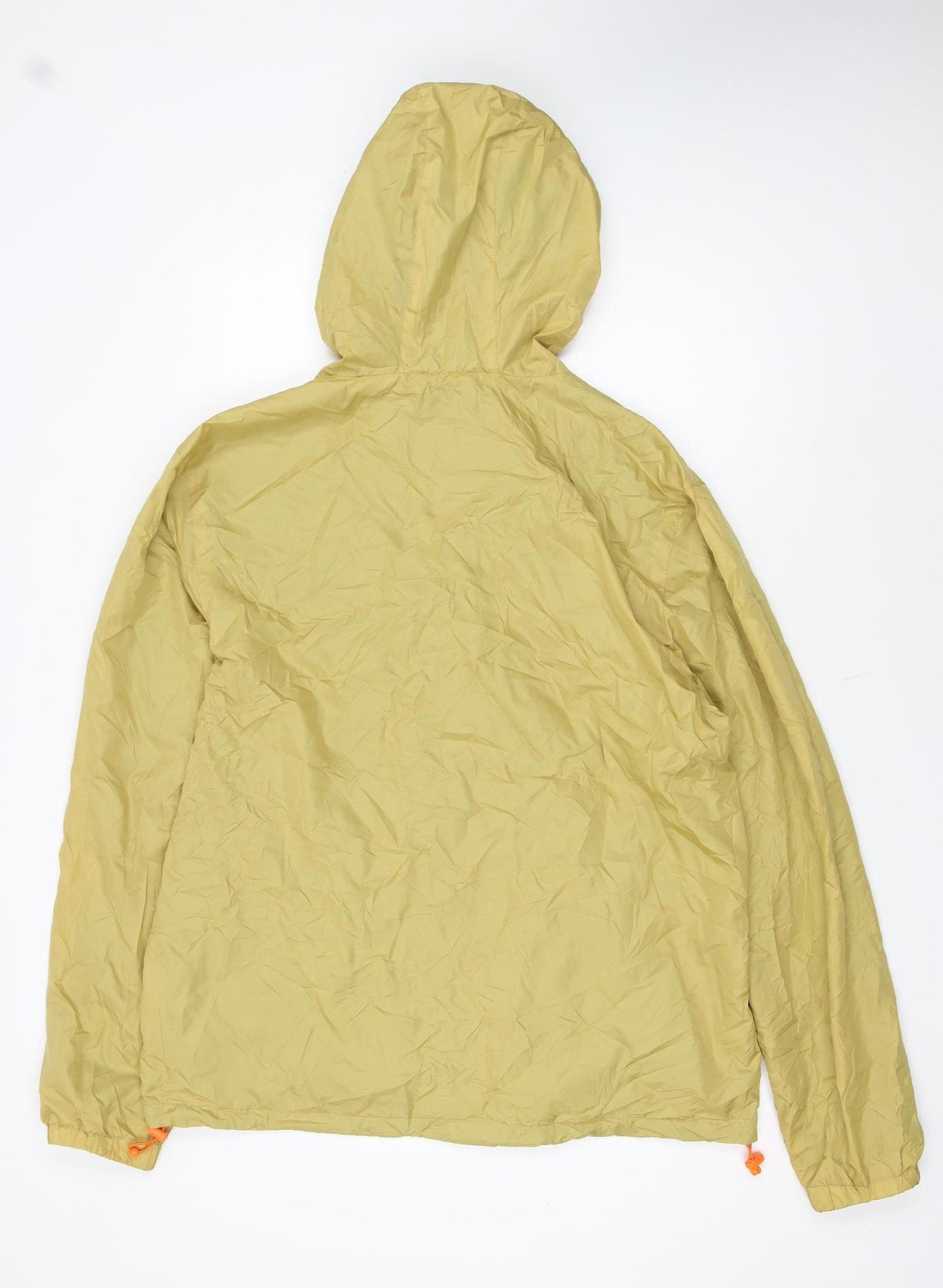 Threadbare Men's Yellow XL Windbreaker Hooded Jacket