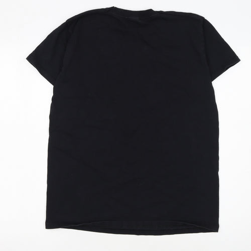 Jack Daniel's Men's Black L Old No.7 Logo Graphic Cotton T-Shirt