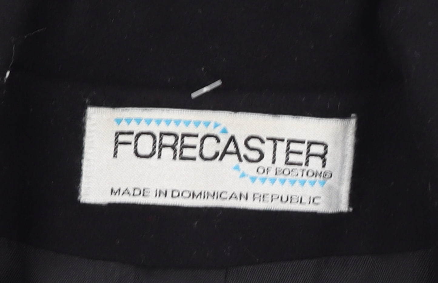 Forecaster of Boston Women's Black Wool Blend Long Overcoat Size 8