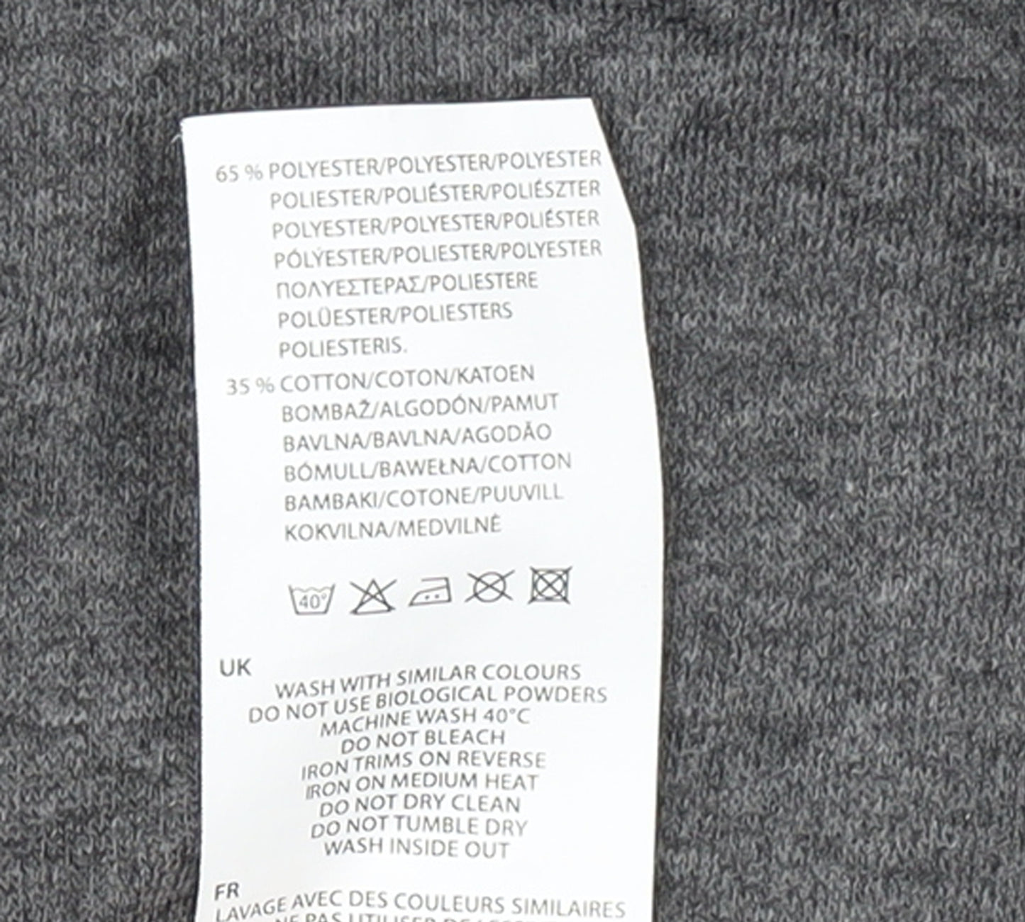 Slazenger Men's Grey 3XL Pullover Sweatshirt Crew Neck Fleece