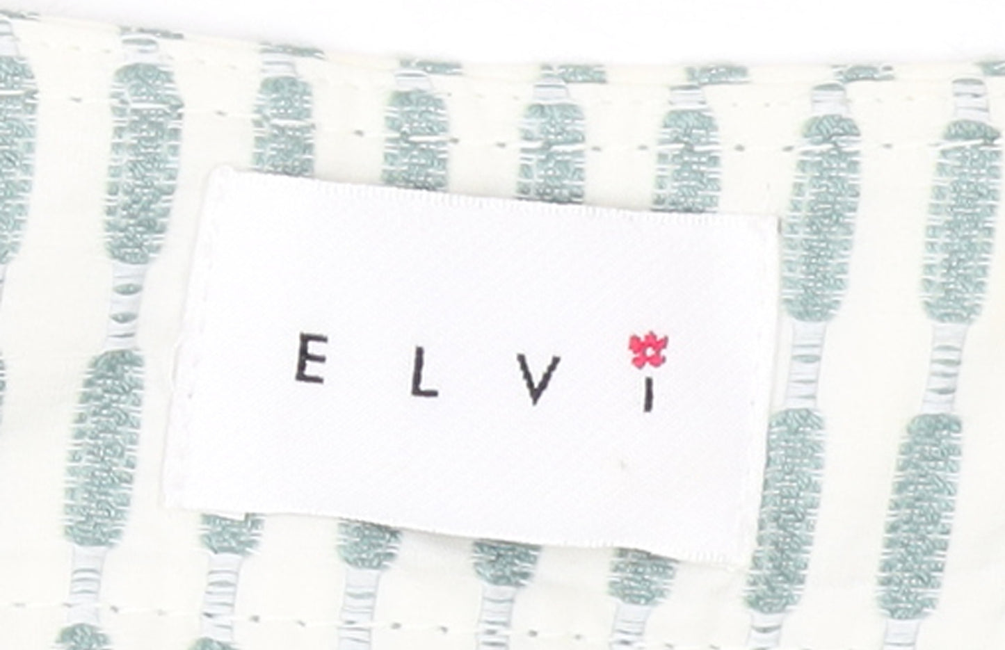 Elvi Women's Green Ivory Patterned Cropped Jacket Size 20