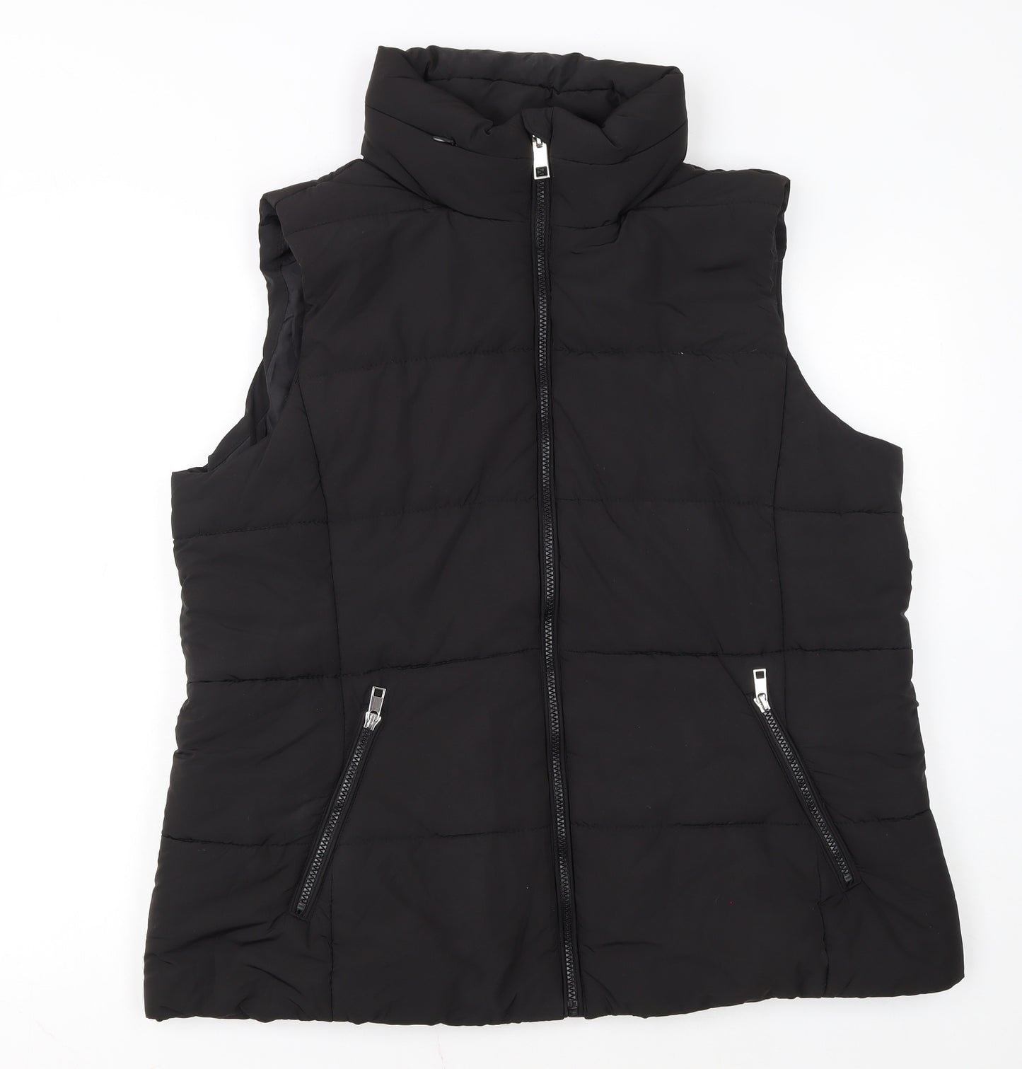 Marks and Spencer Women's Black Size 18 Padded Puffer Waistcoat