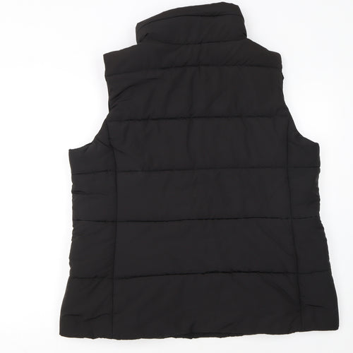 Marks and Spencer Women's Black Size 18 Padded Puffer Waistcoat