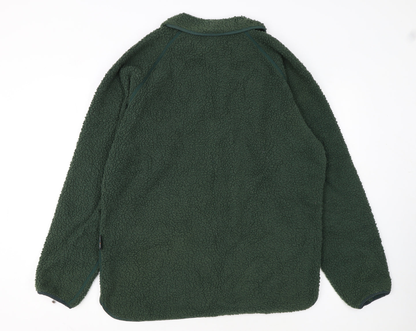 Helly Hansen Womens Green Fleece Full Zip Jacket Size M