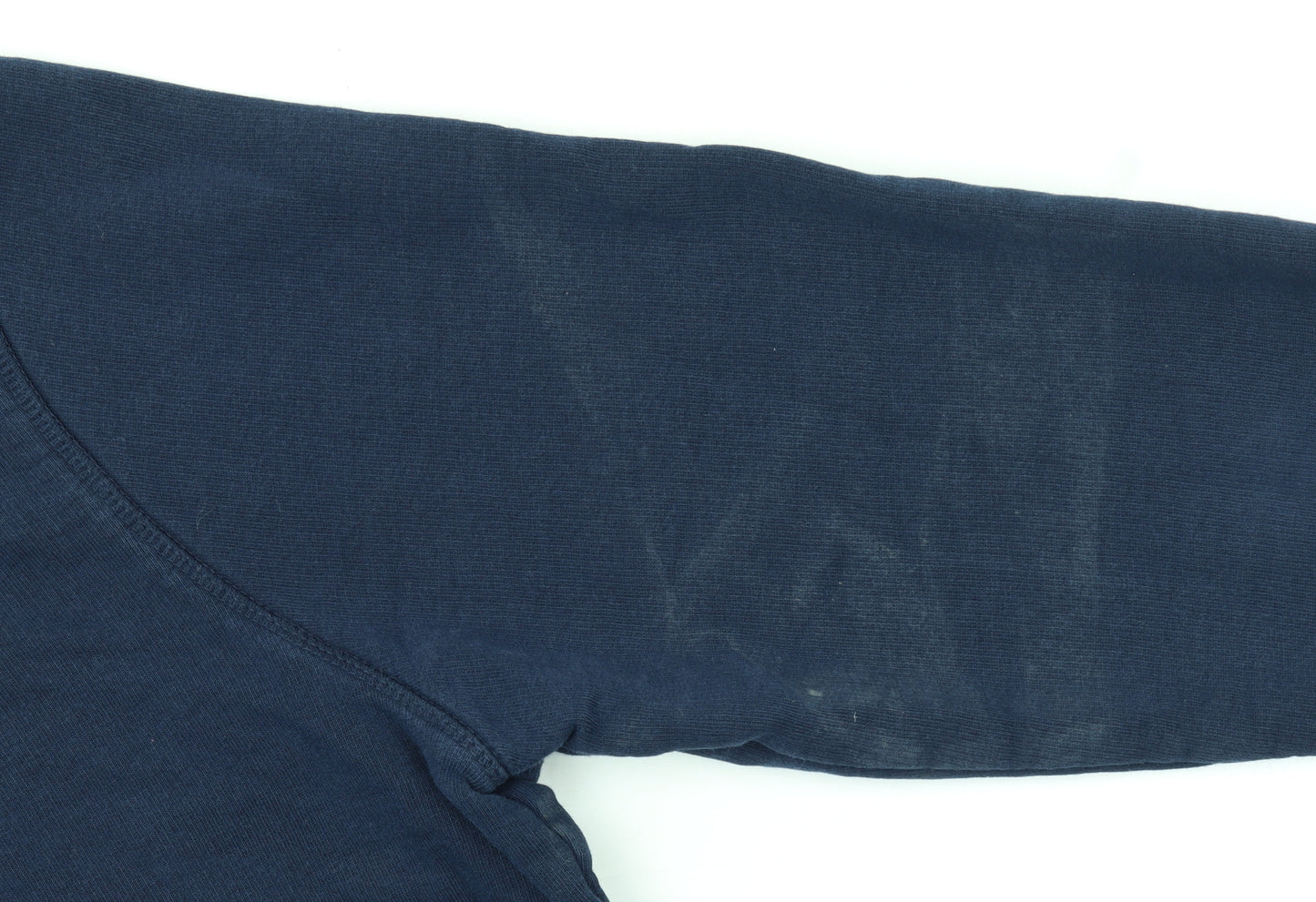 Reiss 1971 Men’s Blue Henley Sweatshirt XL Cotton Button Pocket