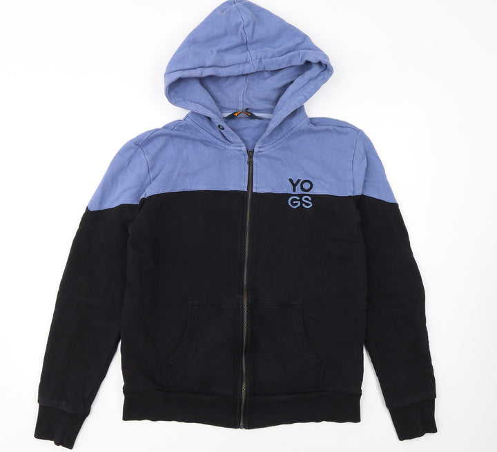 The Yogscast Men's Blue Black Full Zip Hoodie Size M
