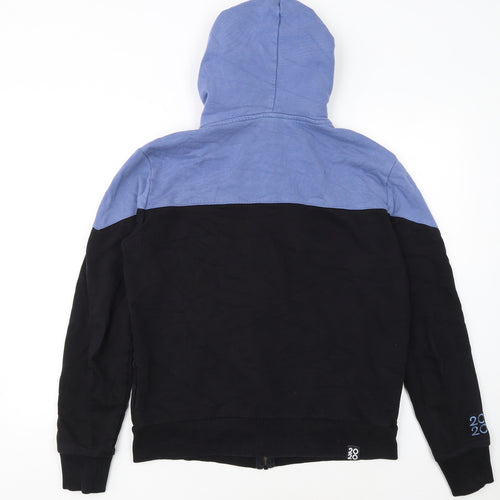 The Yogscast Men's Blue Black Full Zip Hoodie Size M