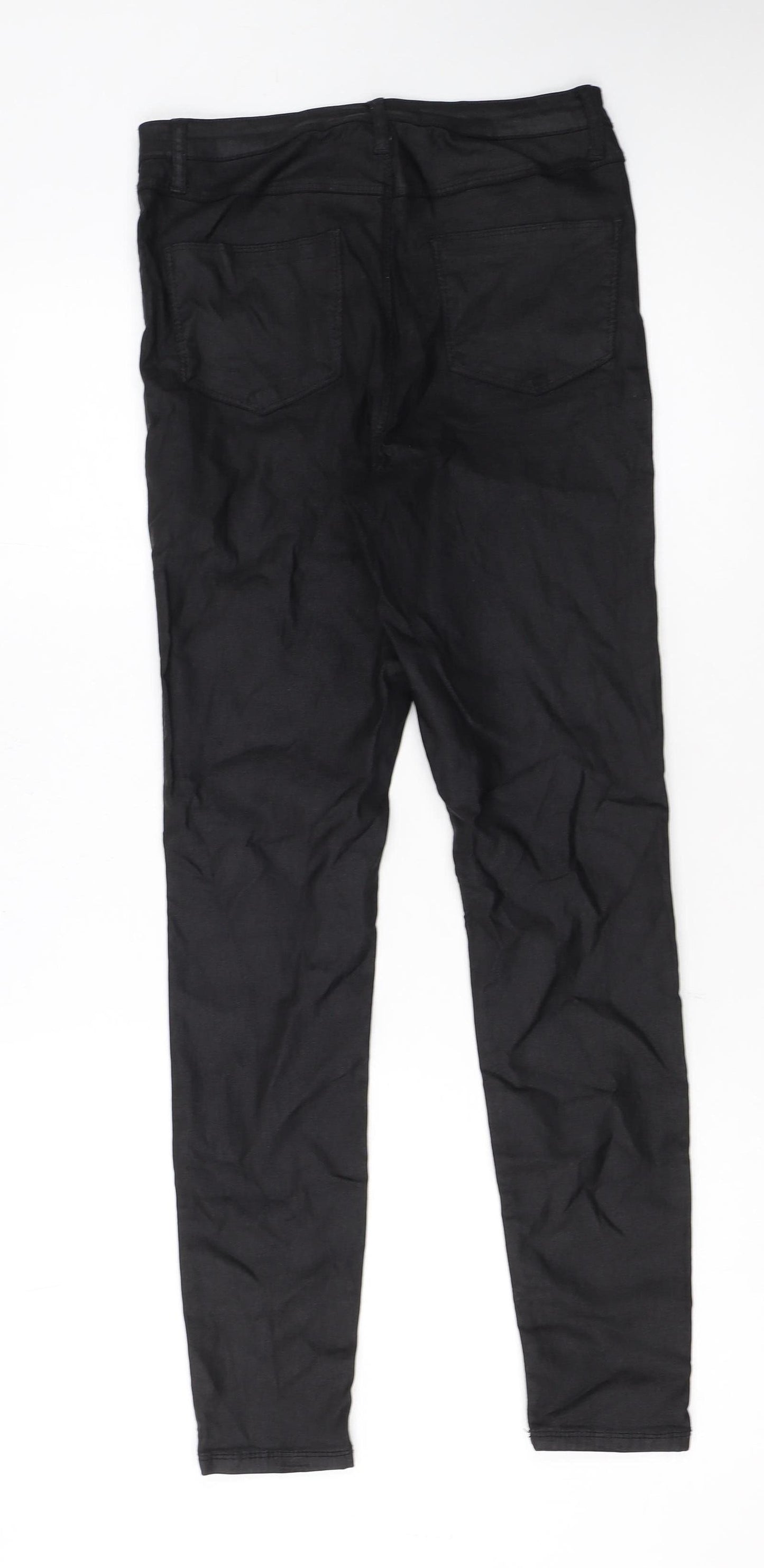 Denim Co Women’s Black Size 10 Skinny Jegging Trousers