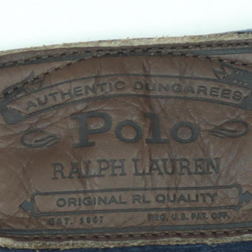 Ralph Lauren Men's Blue Corduroy Straight Trousers 32x32