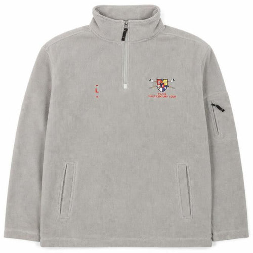 Cedarwood State Men's Beige XL 1/4 Zip Fleece Sweatshirt