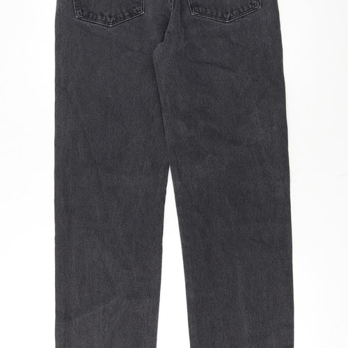 Rustler Men’s Black Straight Leg Denim Jeans 32x34 Regular Fit