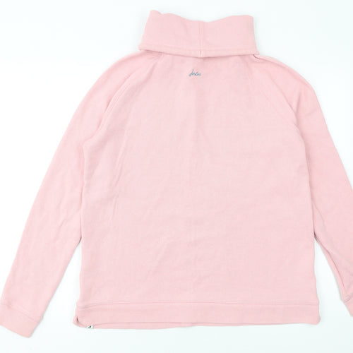 Joules Womens Pink Pullover Hoodie Size 14 Cotton Blend