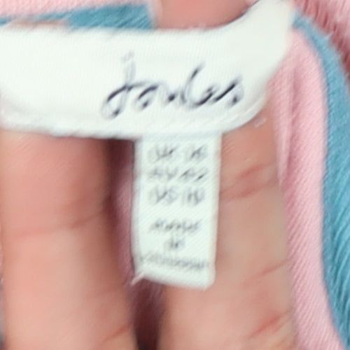 Joules Womens Pink Pullover Hoodie Size 14 Cotton Blend