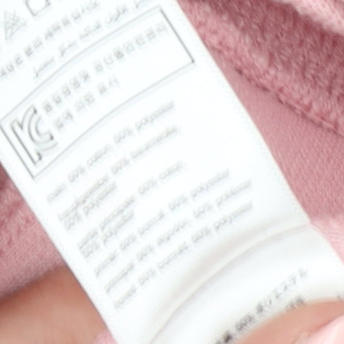 Joules Womens Pink Pullover Hoodie Size 14 Cotton Blend