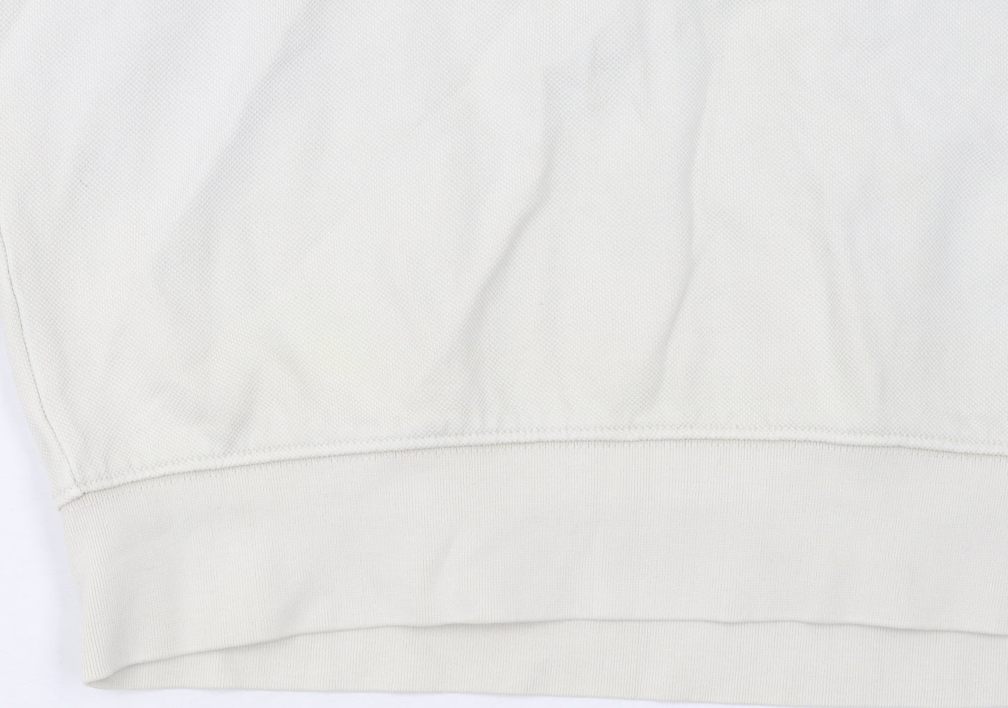 ZARA Womens Beige Crew Neck Long Sleeve Pullover Sweatshirt L