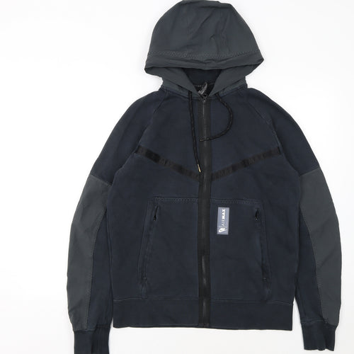 Nike Air Max Men's Blue Full Zip Hoodie Size M