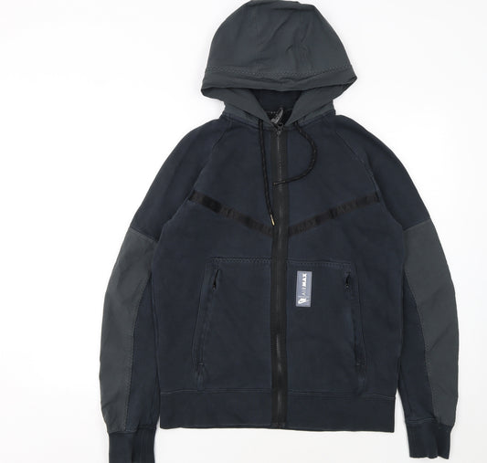 Nike Air Max Men's Blue Full Zip Hoodie Size M