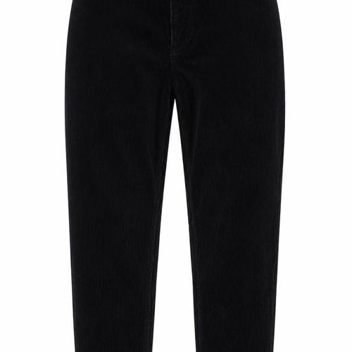 Monki Women's Black Corduroy Trousers Size 10 Cotton Blend