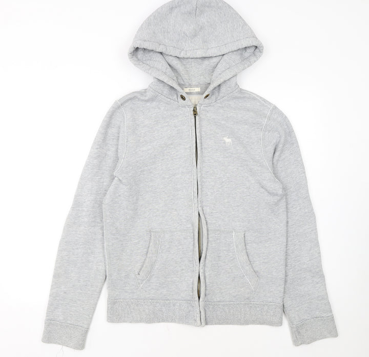 Abercrombie & Fitch Men’s Grey Full Zip Hoodie Size S