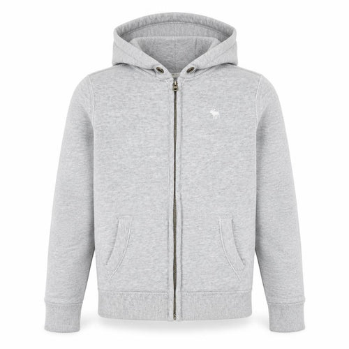 Abercrombie & Fitch Men’s Grey Full Zip Hoodie Size S