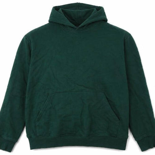 ASOS Design Men's Green 2XL Pullover Hoodie Cotton Fleece