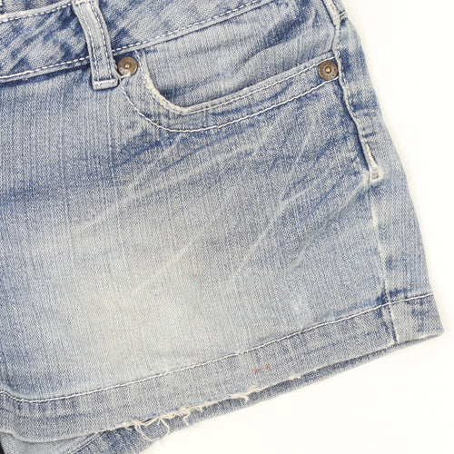 Hot Options Women's Blue Denim Cut-Off Shorts Size 12
