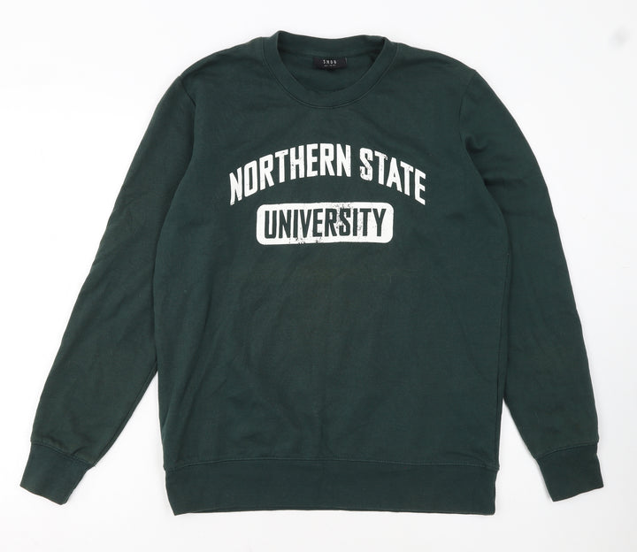 SMOG Women’s Green Northern State University Regular Fit Sweatshirt L