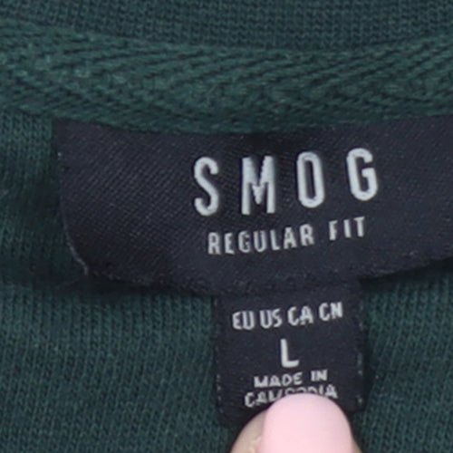 SMOG Women’s Green Northern State University Regular Fit Sweatshirt L
