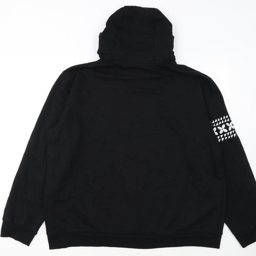 Rugby World Cup France 2023 Fiji Rugby Black 3XL Men's Pullover Hoodie