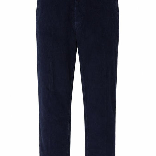 IZOD Men's Blue Corduroy Straight Trousers 34x32