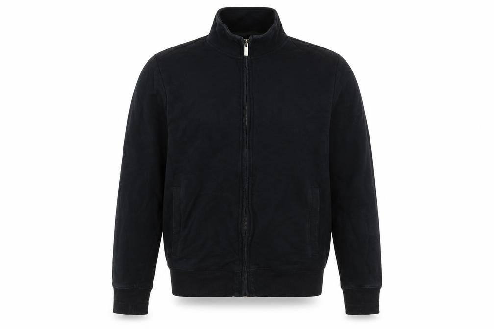 Marks & Spencer Men's Black M Basic Full Zip Fleece Jacket