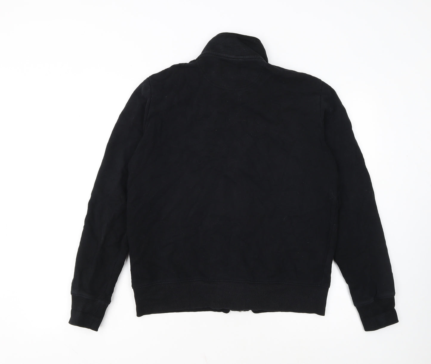 Marks and Spencer Men's Black M Basic Full Zip Fleece Jacket