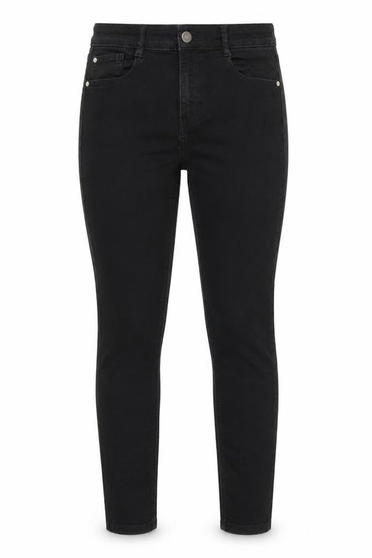 Pull & Bear Womens Black Skinny Jeans Size 12 Slim Fit Denim