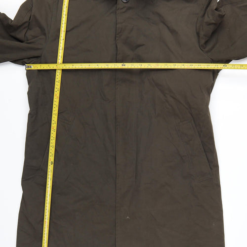 Marks and Spencer Men’s Olive Green L Rain Coat with Removable Lining