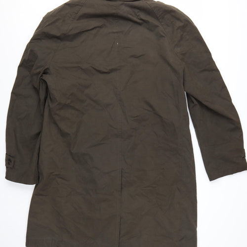 Marks and Spencer Men’s Olive Green L Rain Coat with Removable Lining