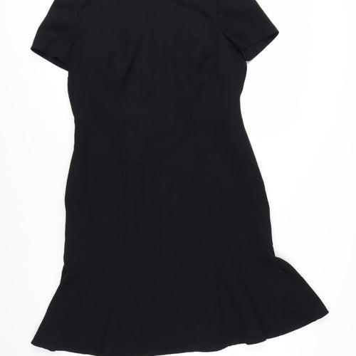 Marks and Spencer Women’s Black Size 14 Sheath Knee Length Dress