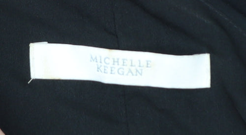 Michelle Keegan Women’s Black One Shoulder Sheath Dress Size 16