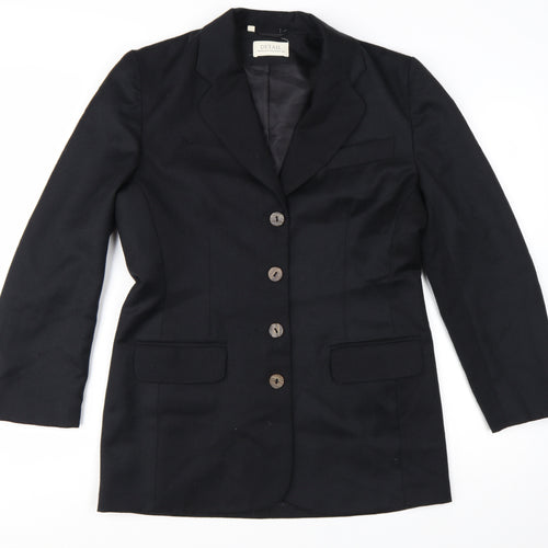 Detail Premium Collection Women's Black Size 12 Tailored Blazer