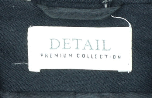 Detail Premium Collection Women's Black Size 12 Tailored Blazer