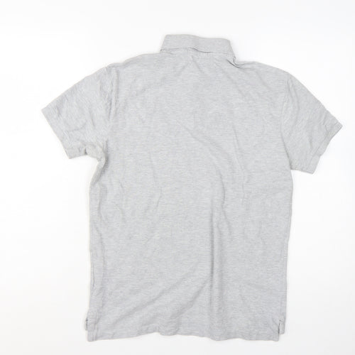 Ralph Lauren Men's Grey Slim Fit Polo Shirt Size M