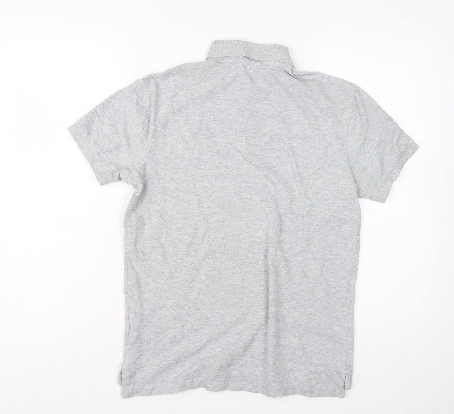Ralph Lauren Men's Grey Slim Fit Polo Shirt Size M