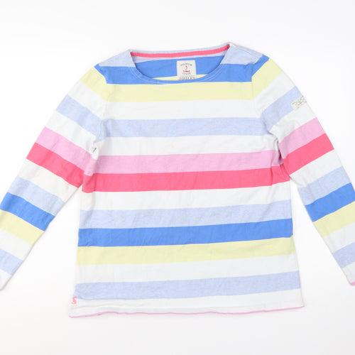 Joules Women Multicoloured Long Sleeve Pullover Sweatshirt UK 16