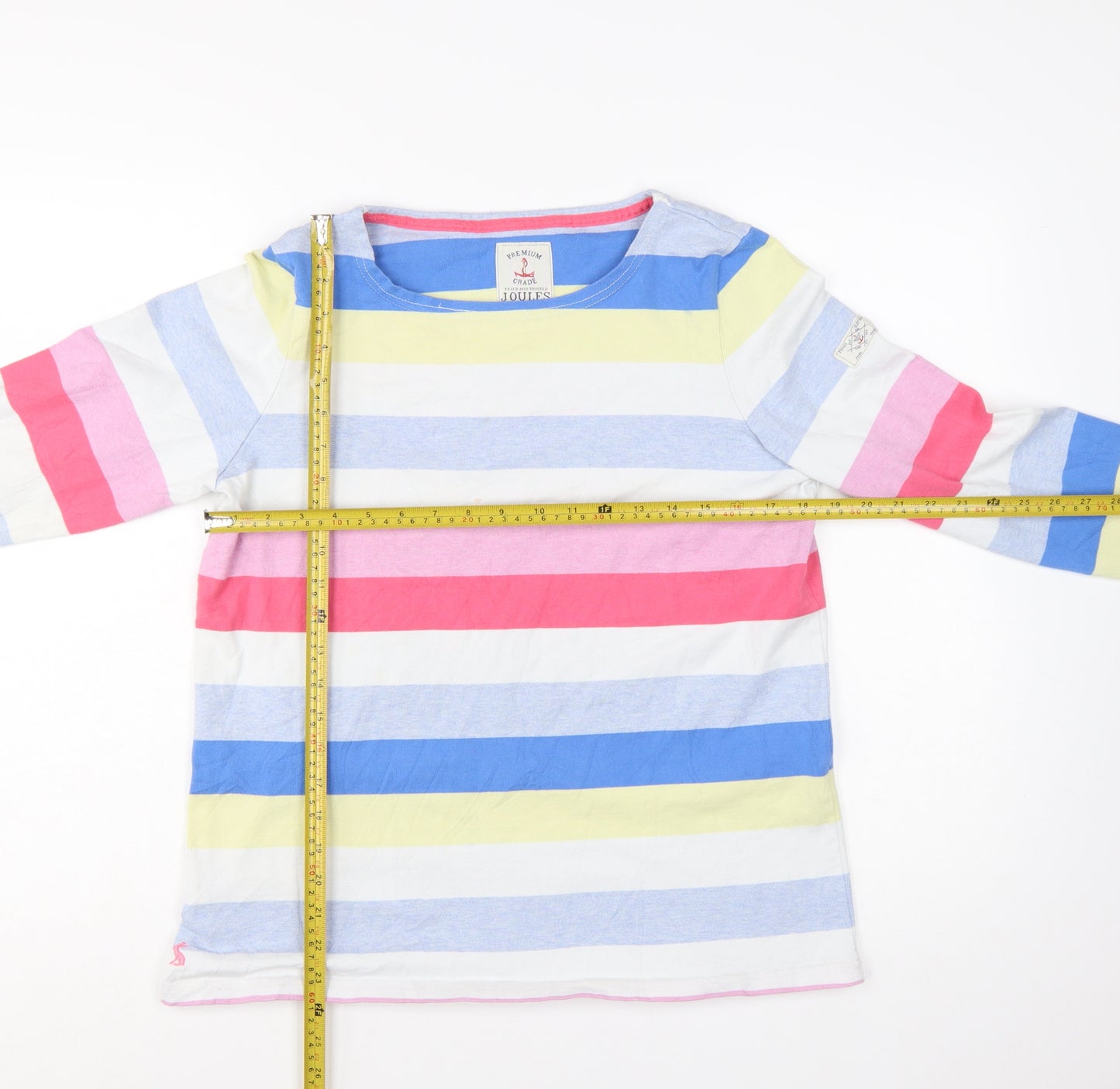 Joules Women Multicoloured Long Sleeve Pullover Sweatshirt UK 16