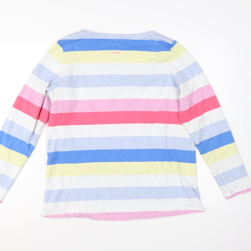 Joules Women Multicoloured Long Sleeve Pullover Sweatshirt UK 16