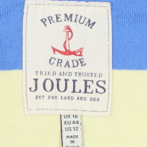Joules Women Multicoloured Long Sleeve Pullover Sweatshirt UK 16
