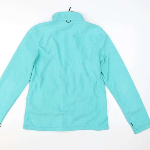 TOG24 Women's Blue Fleece Jacket Size 10 Full Zip Outdoor