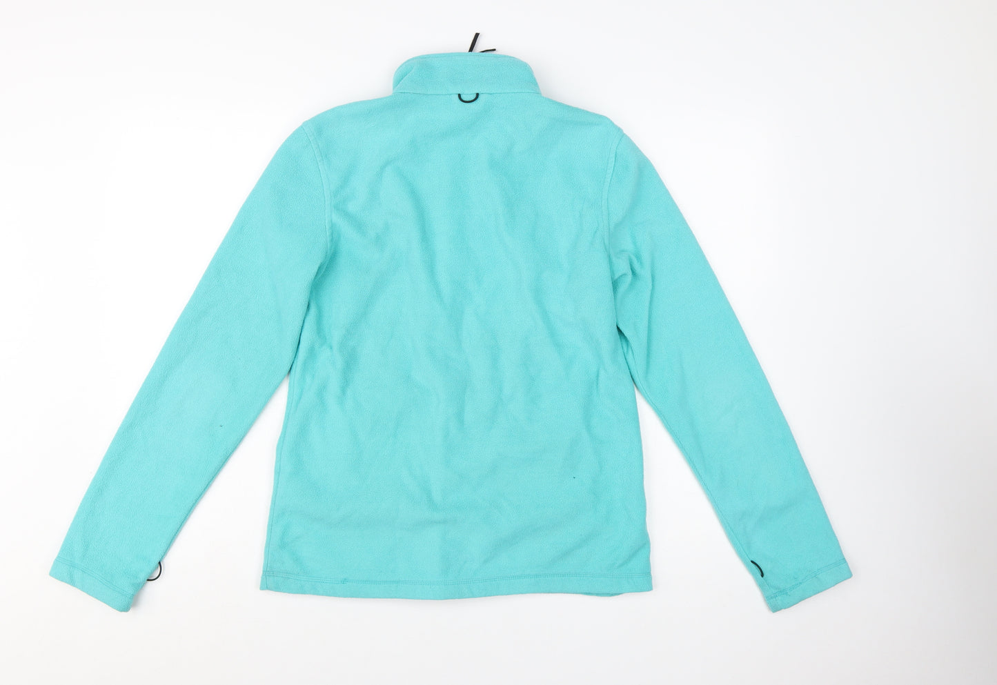 TOG24 Women's Blue Fleece Jacket Size 10 Full Zip Outdoor